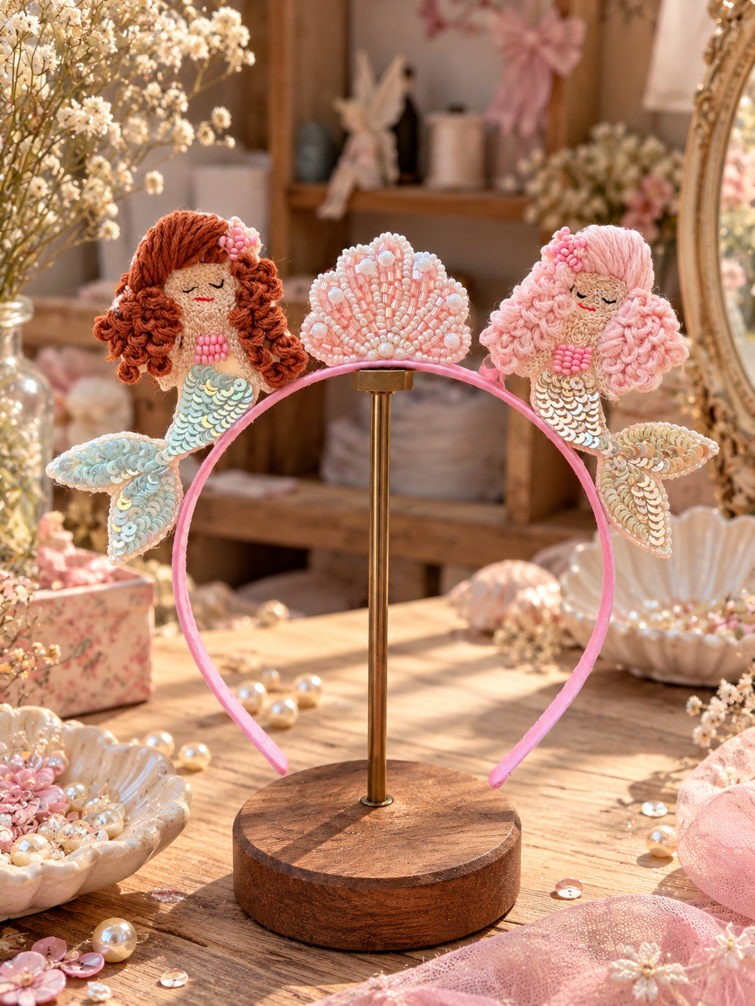 The Little Mermaid Crown Headband