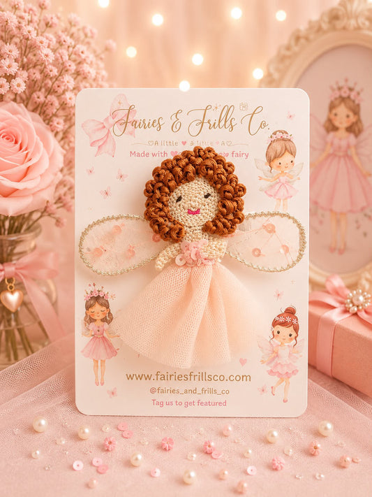 Petalwing Fairy Hair Clip | Handmade Hair Accessory for Girls