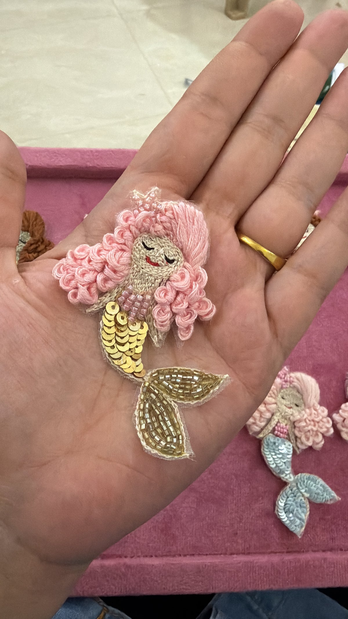Pearlfin Mermaid Hair Clip | Handmade Mermaid Hair Accessory for Girls