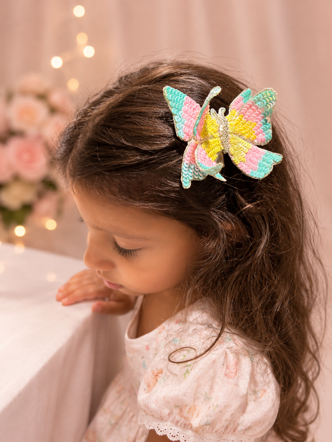 The Pastelwing Butterfly Hair Clip | Handmade Butterfly Hair clip for Girls
